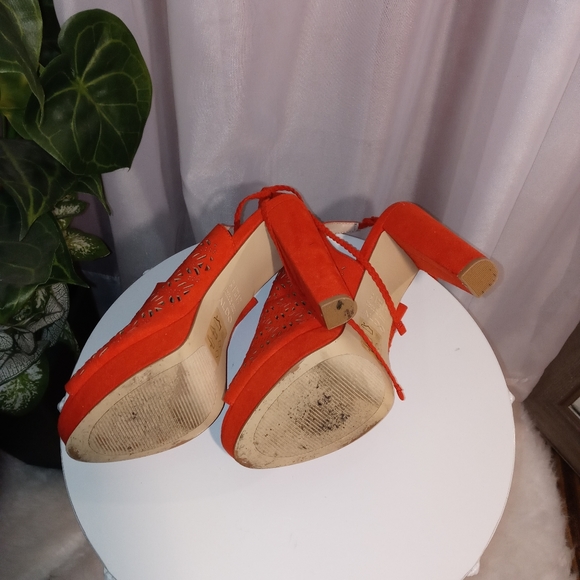 Orange Aldo Women's Heels - Picture 5 of 5